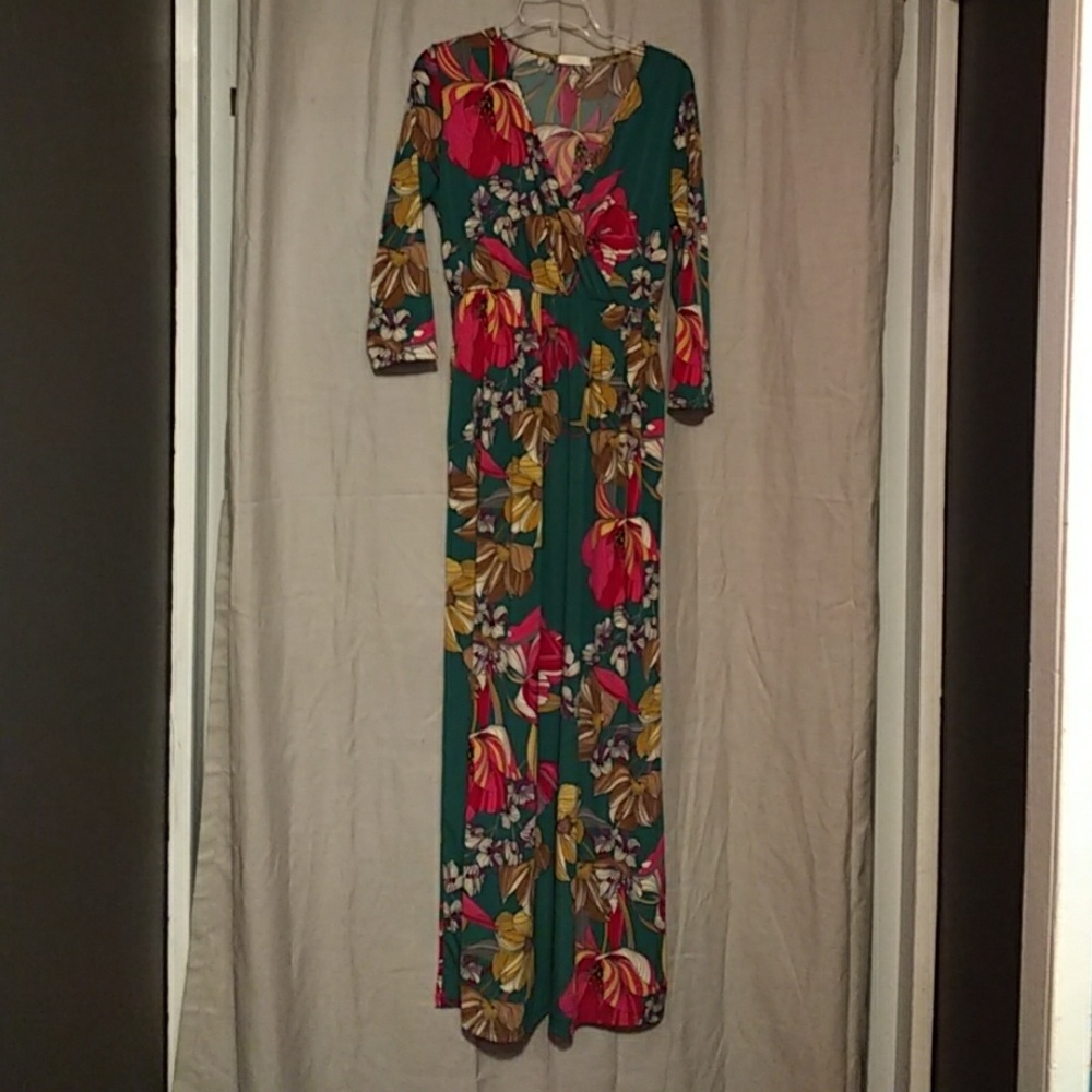 Oddy brand floral maxi dress